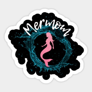 merfamily-mermom Sticker